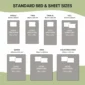 Grounding fitted sheet size guide — Twin to California King