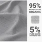 Grounding Sheet 5% sliver 95% cotton